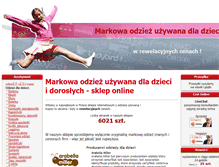 Tablet Screenshot of cenaluksusu.pl